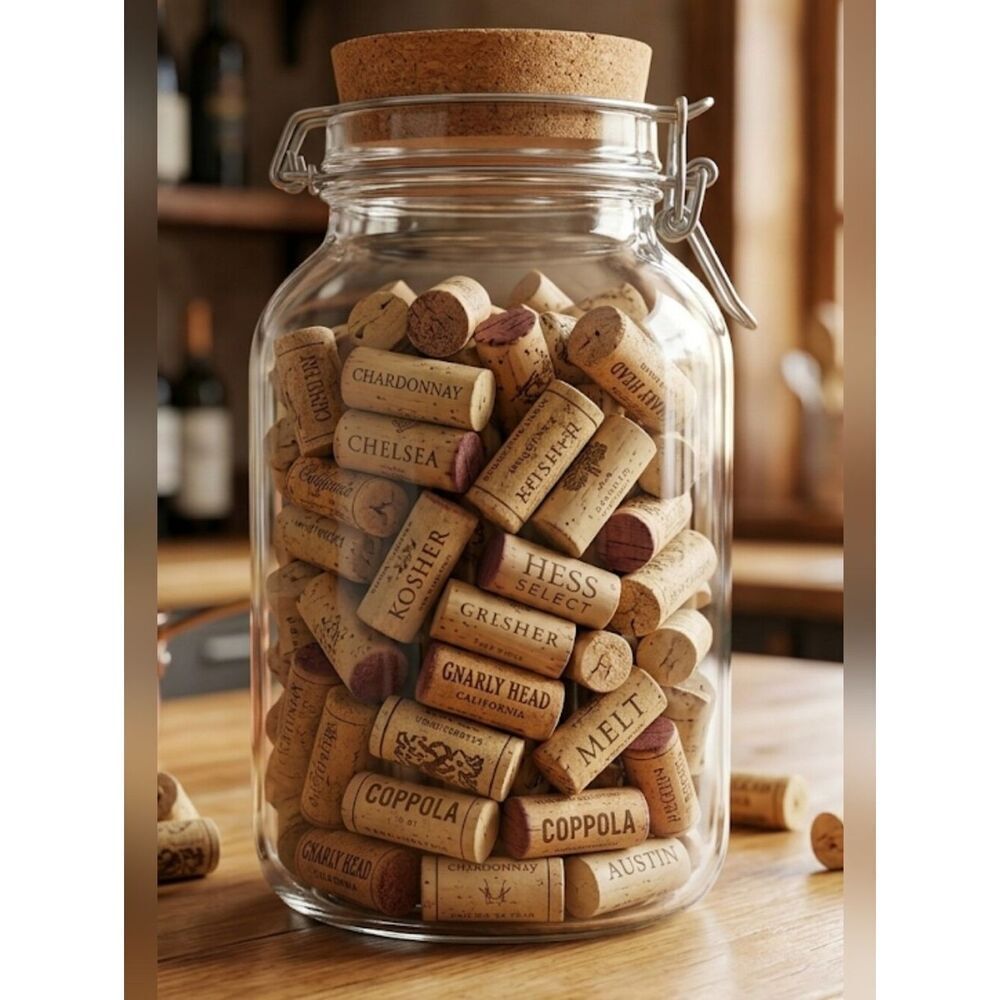 Wine cork lot Bottle stoppers-Corks Only